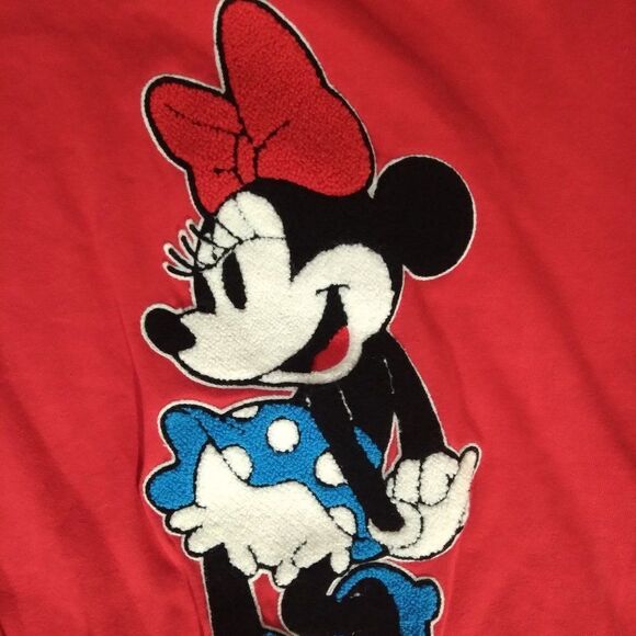 Disney Minnie Mouse Embroidered Crewneck Sweatshirt - Picture 3 of 7